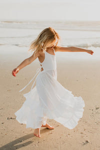 SS Girl's Dress Wendy Dress (white muslin) SALE