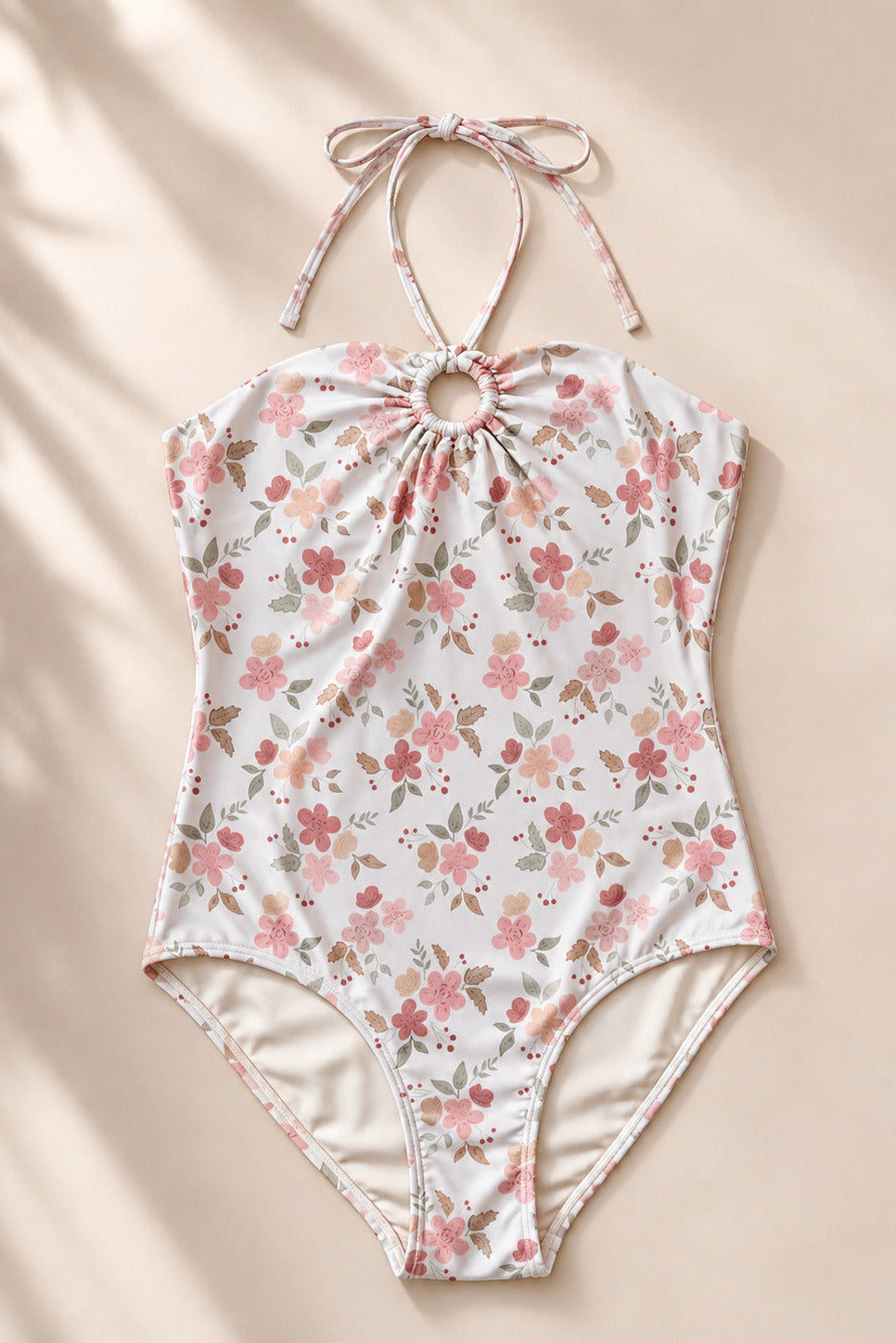 LB Women's Swim Women's Bandeau One Piece (sweet pea)