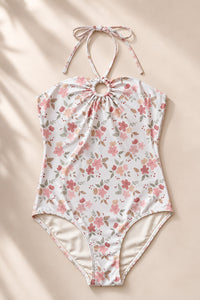 LB Women's Swim Women's Bandeau One Piece (sweet pea)