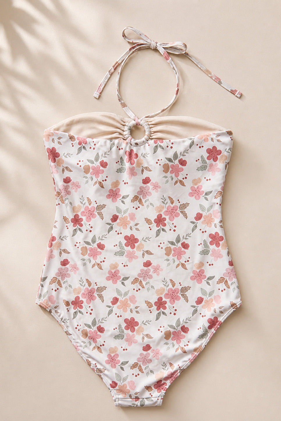 LB Women's Swim Women's Bandeau One Piece (sweet pea)