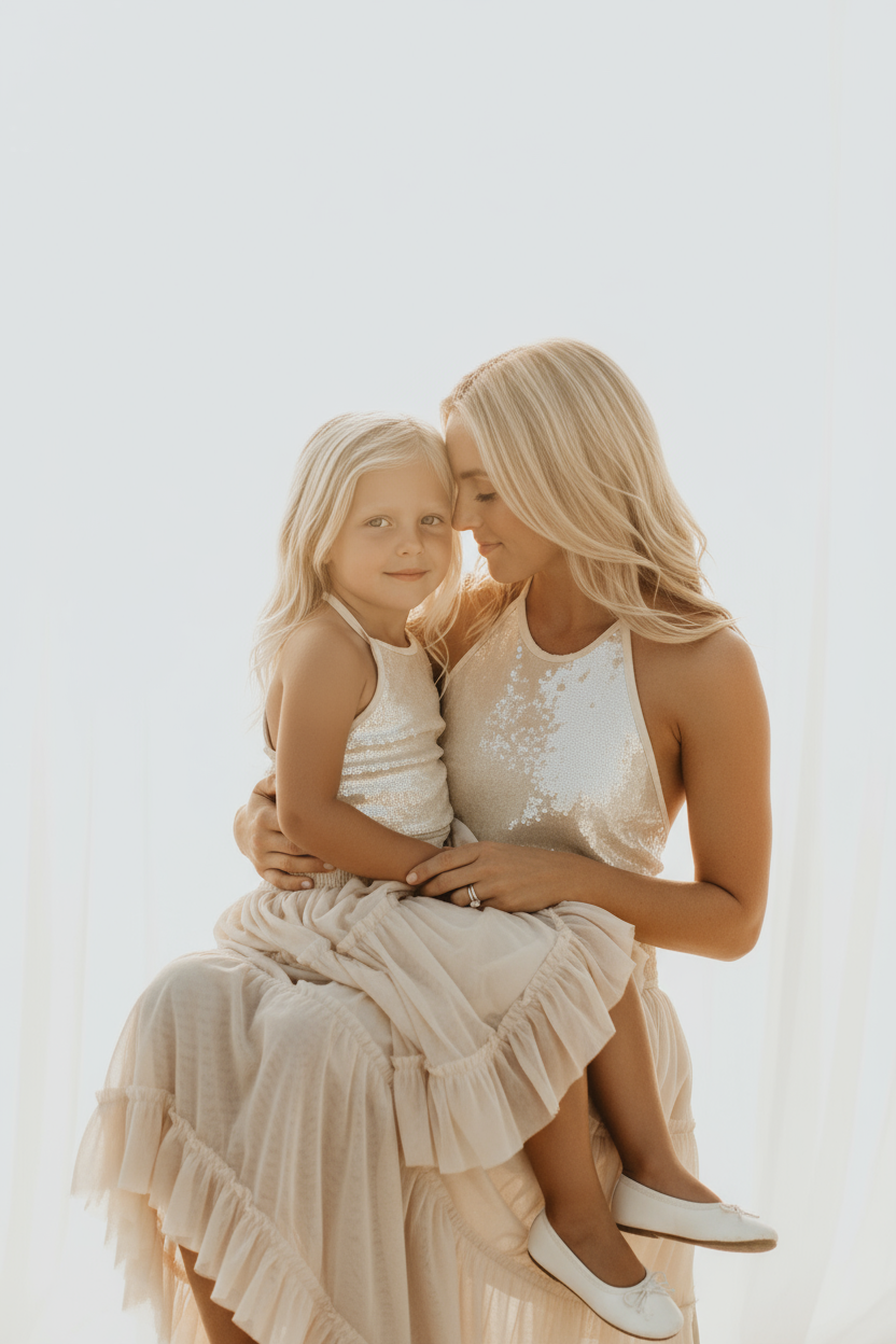 SS Girl's Bottoms Jolie Skirt (natural tulle)