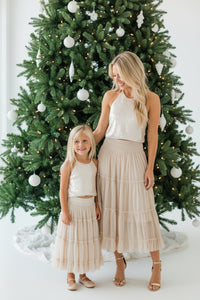 SS Girl's Bottoms Jolie Skirt (natural tulle)