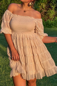 SS Women's Dress Women's Karina Mini (natural chiffon)