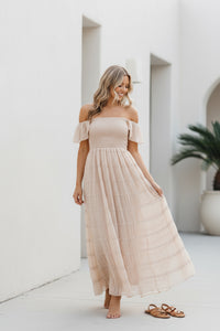 SS Women's Dress Women's Marabella Dress (natural chiffon)