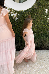 SS Women's Dress Women's Marabella Dress (petal pink swiss dot)