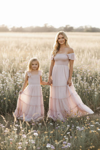 SS Women's Dress Women's Marabella Dress (petal pink swiss dot)