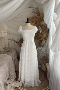 SS Women's Dress Women's Marabella Dress (white chiffon)