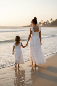 SS Girl's Dress Marabella Dress (white muslin) SALE