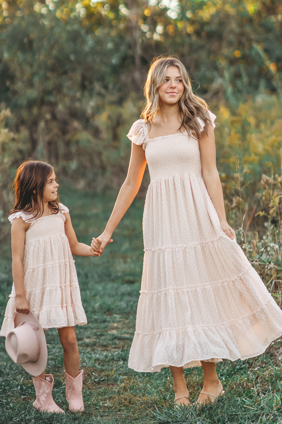 SS Women's Dress Women's Pia Dress (natural swiss dot)