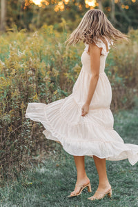 SS Women's Dress Women's Pia Dress (natural swiss dot)