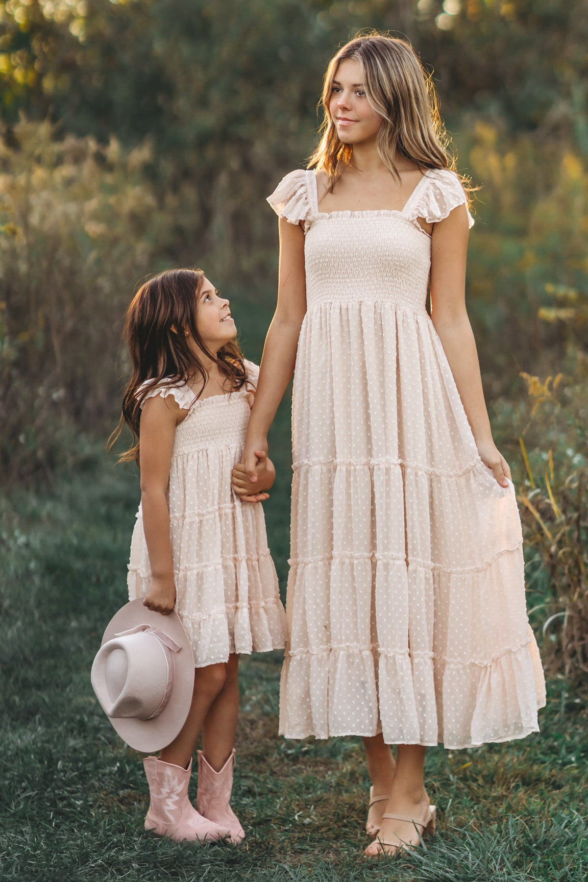 SS Women's Dress Women's Pia Dress (natural swiss dot)