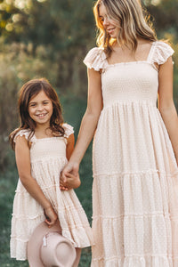 SS Women's Dress Women's Pia Dress (natural swiss dot)