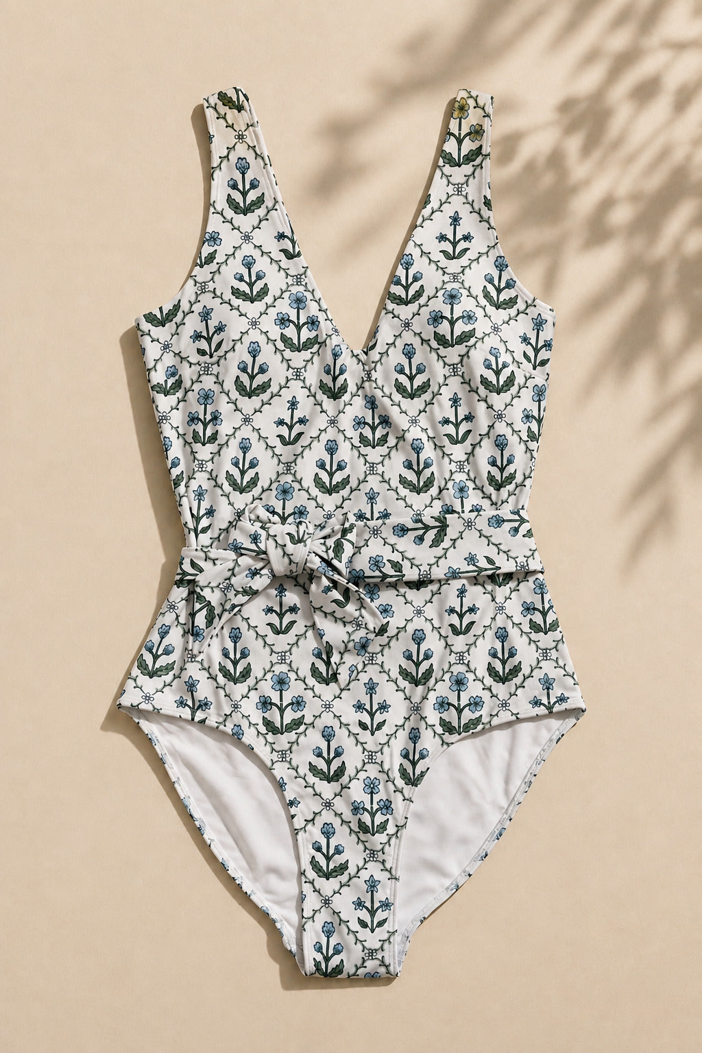 LB Women's Swim Women's Tie One Piece (bluebell)