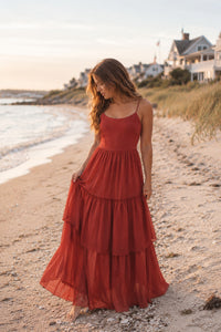SS Women's Dress Women's Wendy Dress (venetian red tulle)