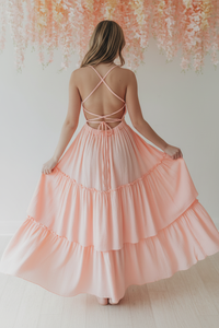SS Women's Dress Women's Wendy Dress (vibrant coral muslin) FINAL SALE