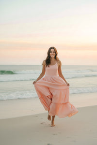 SS Women's Dress Women's Wendy Dress (vibrant coral muslin) FINAL SALE