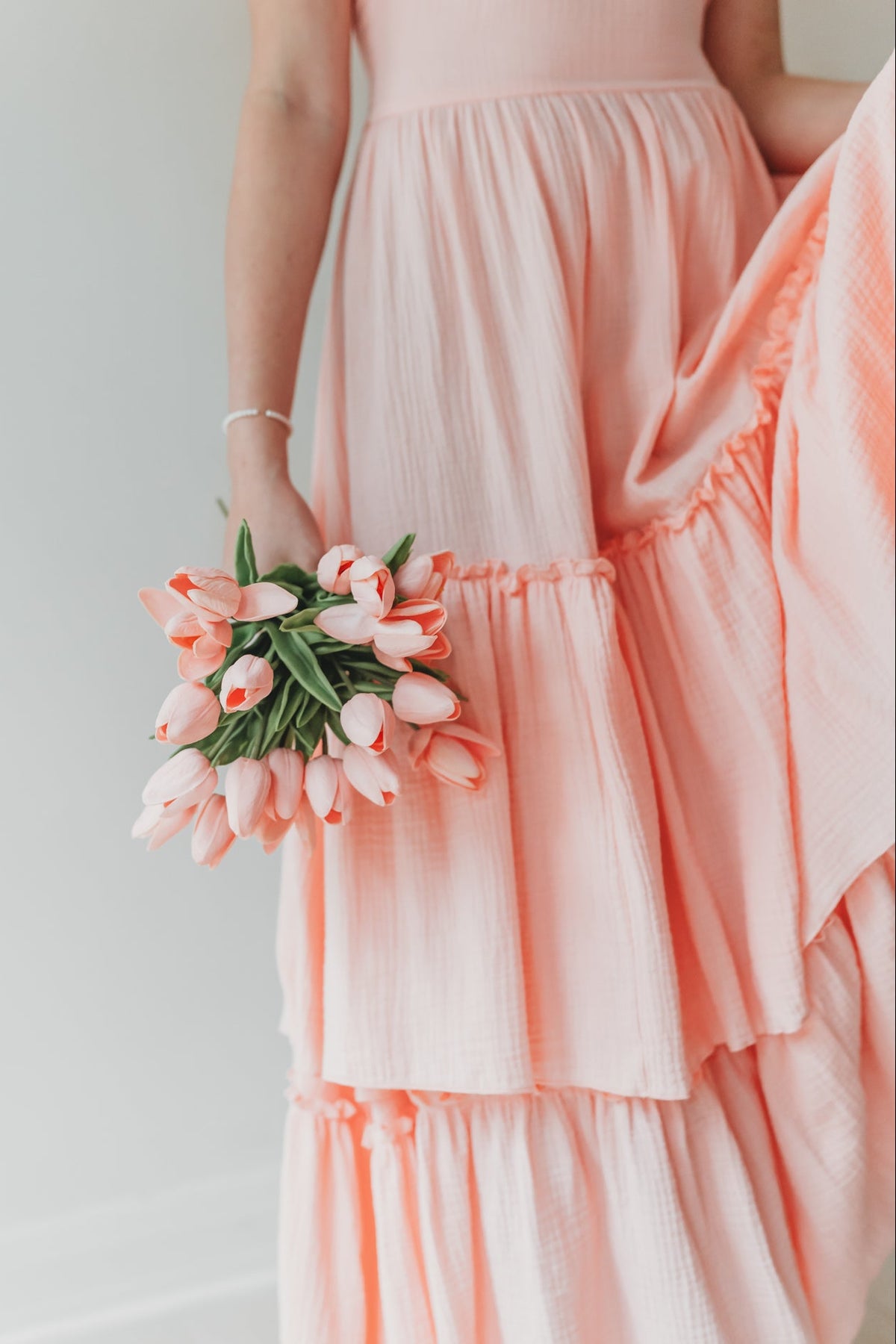 SS Women's Dress Women's Wendy Dress (vibrant coral muslin) FINAL SALE