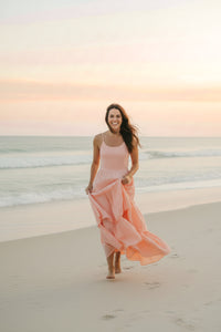 SS Women's Dress Women's Wendy Dress (vibrant coral muslin) FINAL SALE