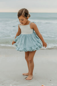 LB Girl's Sets Penny Tunic Set (sage blue) SALE
