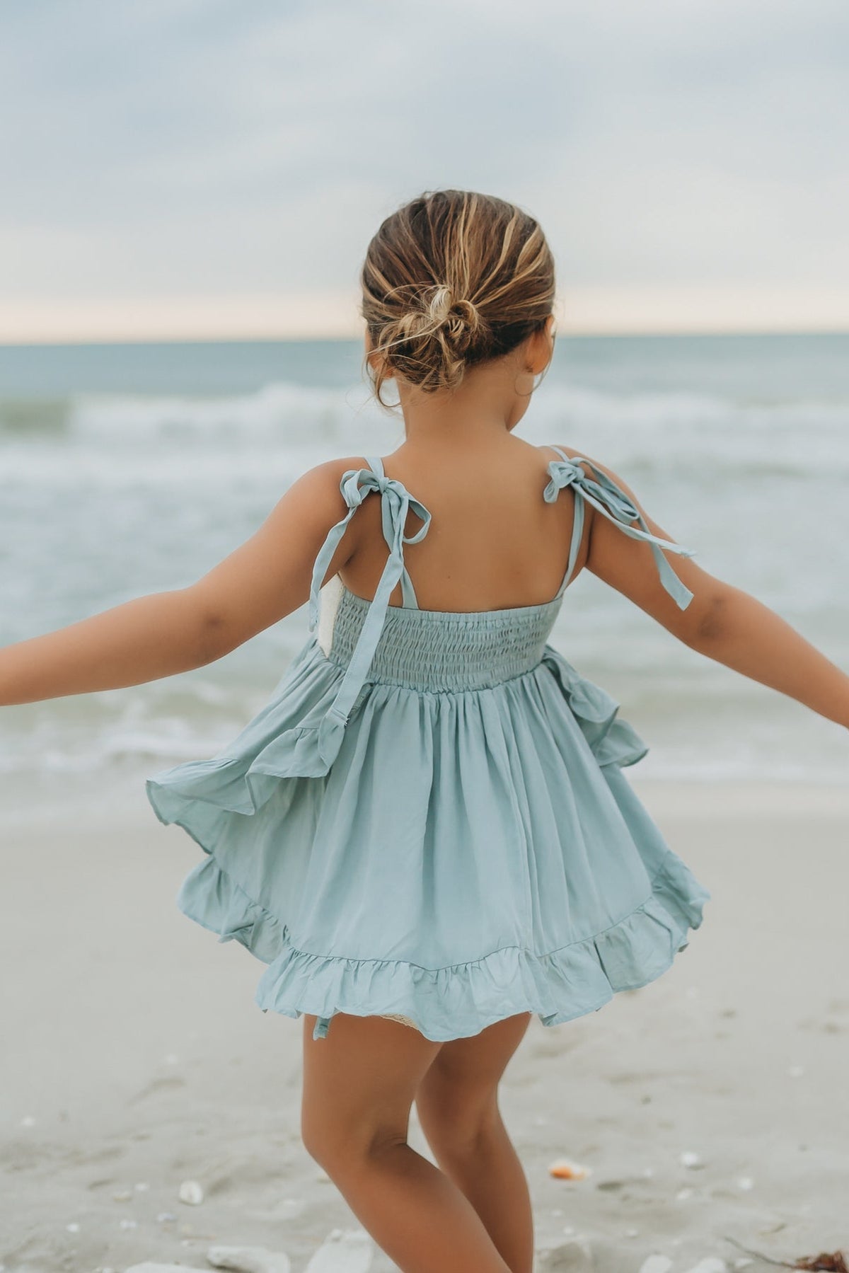 LB Girl's Sets Penny Tunic Set (sage blue) SALE