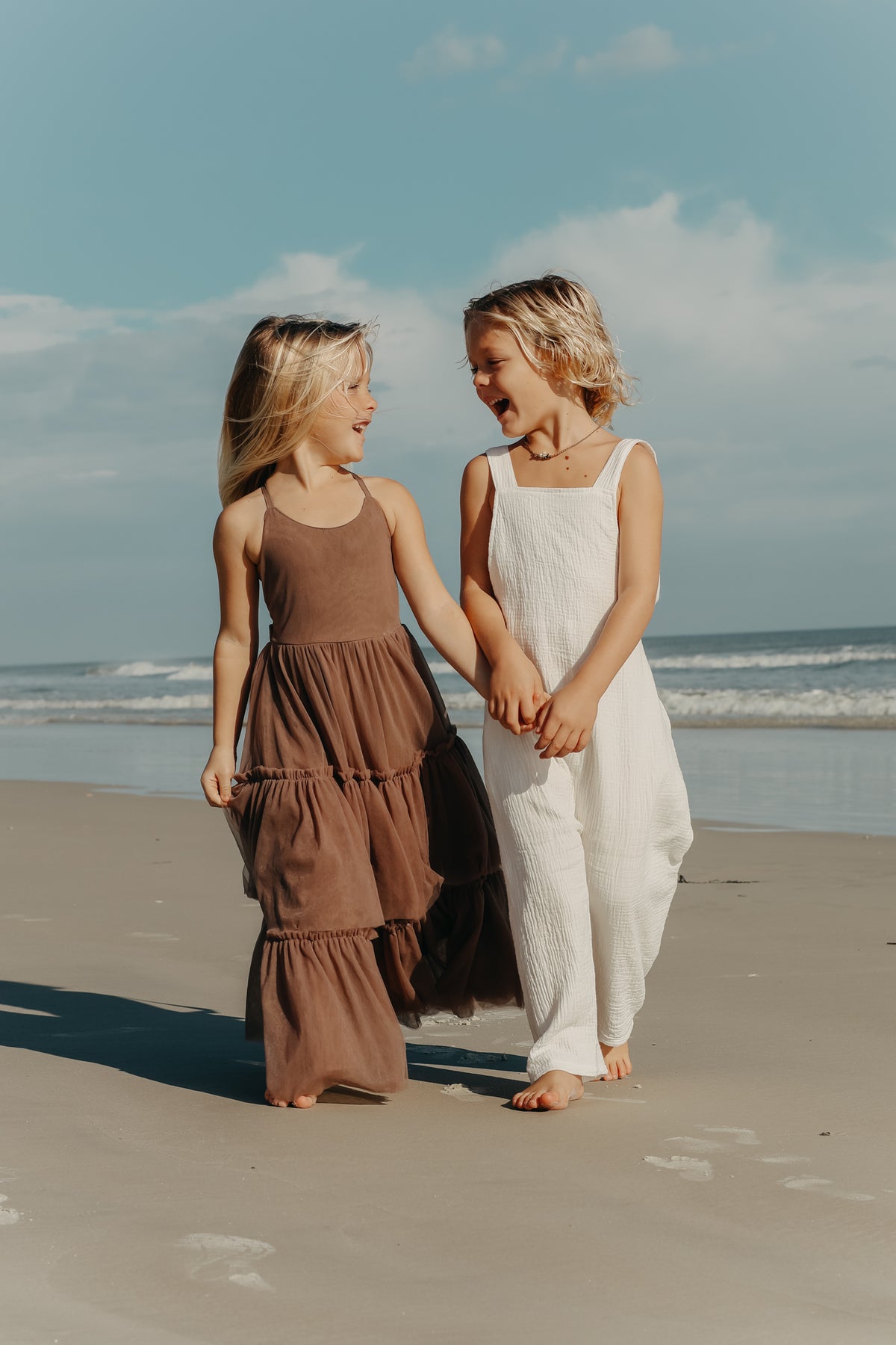 SS Girl's Dress Wendy Dress (mocha tulle)