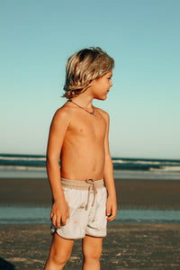 LB Boy's Swim Board Shorts (ash sun)