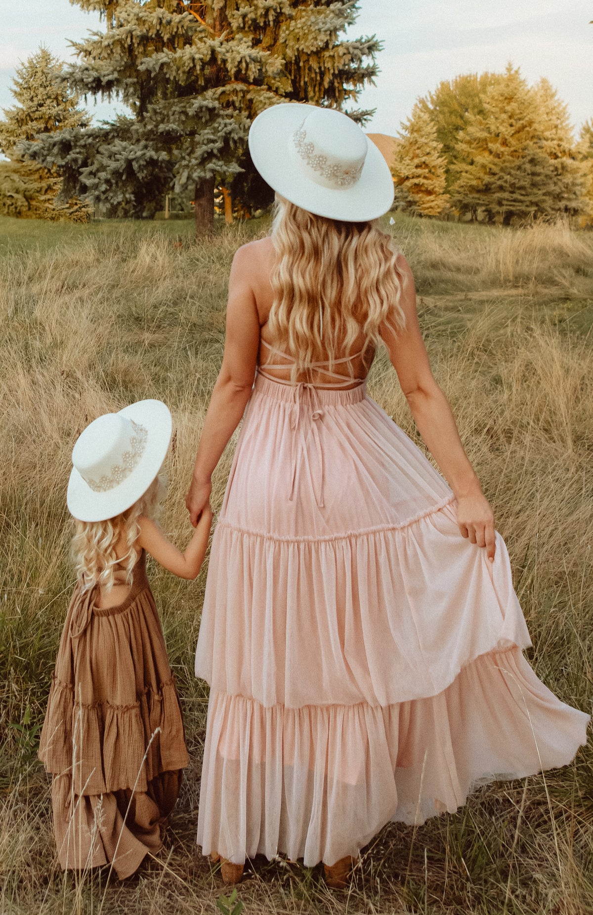 SS Girl's Dress Wendy Dress (mocha muslin)