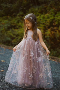 SS Girl's Dress Fiona Lace Dress (lavender pink)