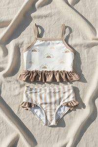 LB Girl's Swim Tankini Set (ash sun)