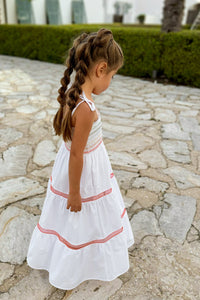 LB Girl's Dress Stella Maxi (rainbow) FINAL SALE