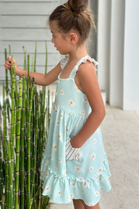 LB Girl's Dress Bree Crossback Dress (daisy) FINAL SALE