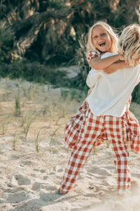 SS Boy's Bottoms Finn Pants (spice checkered)
