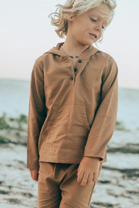 SS Boy's Bottoms Knox Shorts (amber linen)