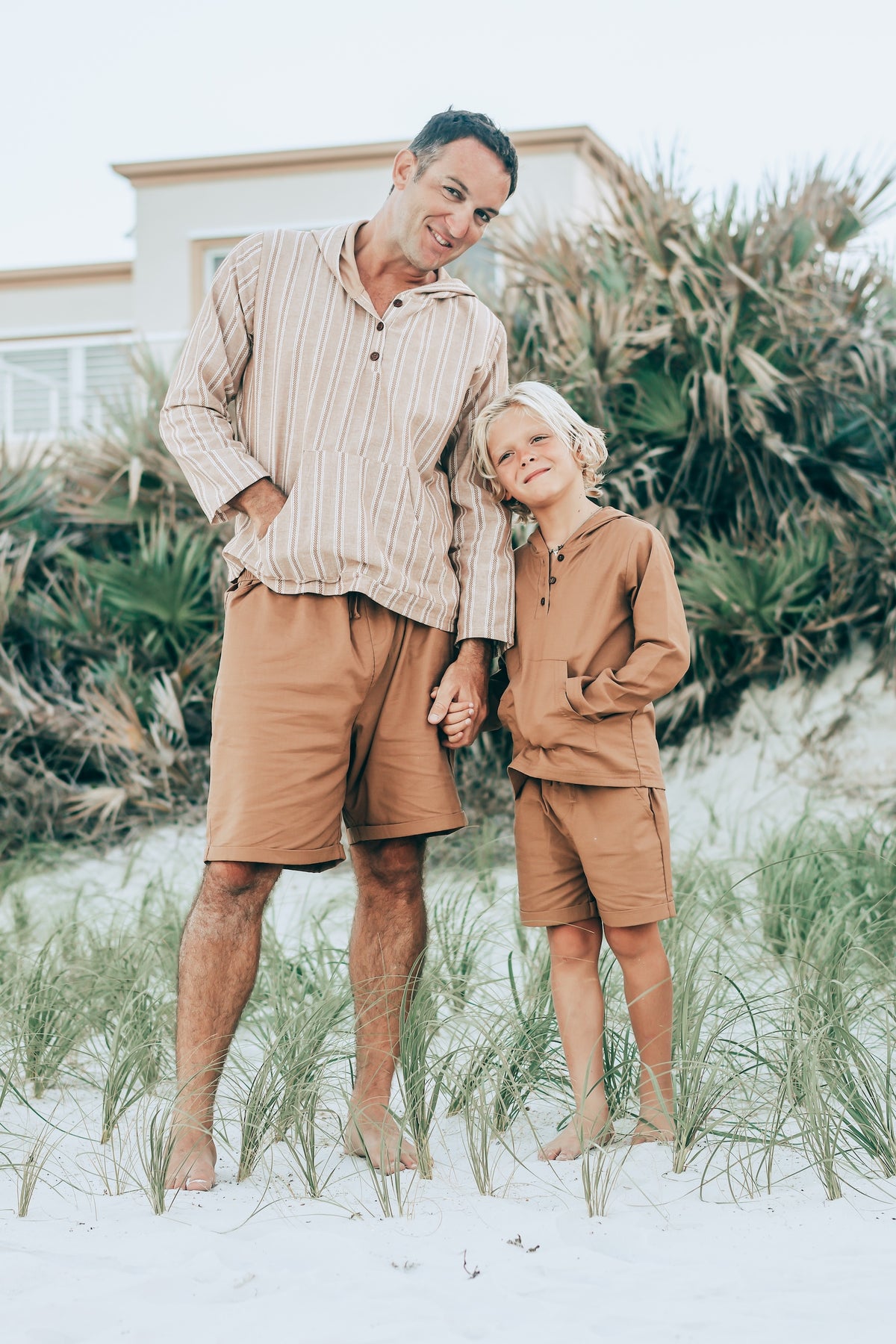 SS Boy's Bottoms Knox Shorts (amber linen)