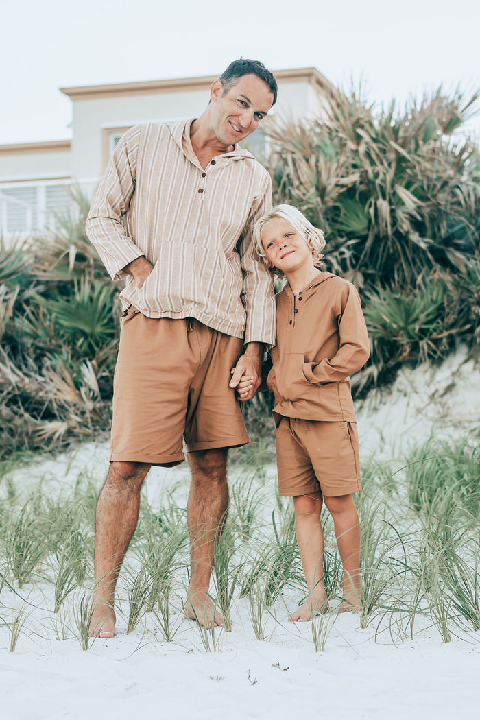 SS Men's Bottoms Men's Knox Shorts (amber linen)