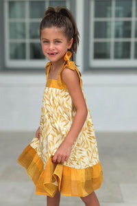 SS Girl's Dress Evie Tunic Dress (golden fields)