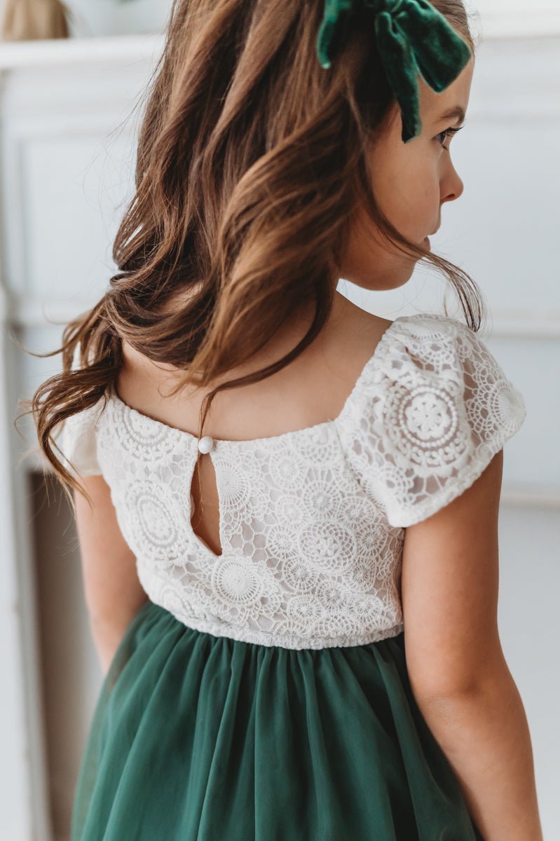 SS Girl's Dress Aria Dress (forest)