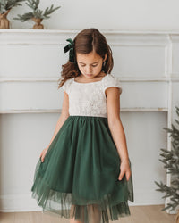 SS Girl's Dress Aria Dress (forest)