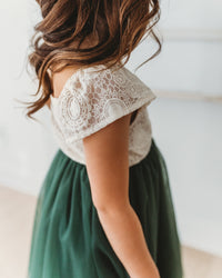 SS Girl's Dress Aria Dress (forest)