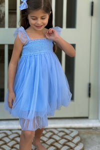 SS Girl's Dress Juliet Dress (periwinkle tulle)