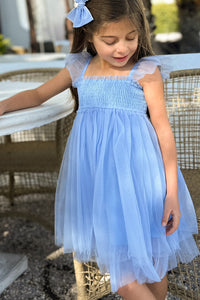 SS Girl's Dress Juliet Dress (periwinkle tulle)