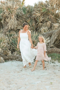 SS Girl's Dress Karina Dress (soft pink chiffon)