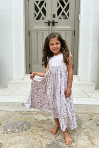 LB Girl's Dress Liza Maxi (windblown floral)