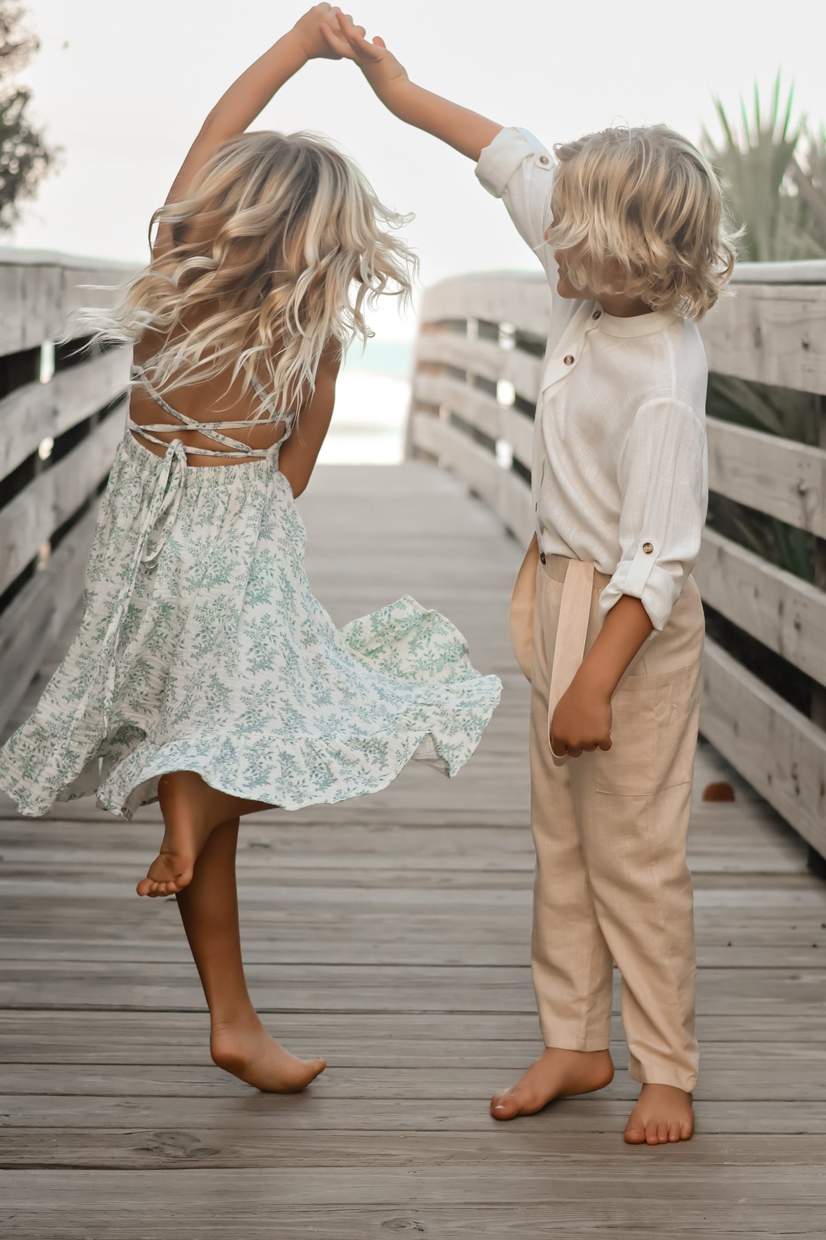 SS Boy's Bottoms Finn Pants (tan linen)