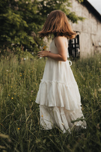 SS Girl's Dress Wendy Dress (white muslin) SALE