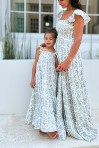 SS Women's Dress Women's Marabella Dress (blue mist floral)