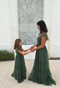 SS Girl's Dress Marabella Dress (forest tulle)