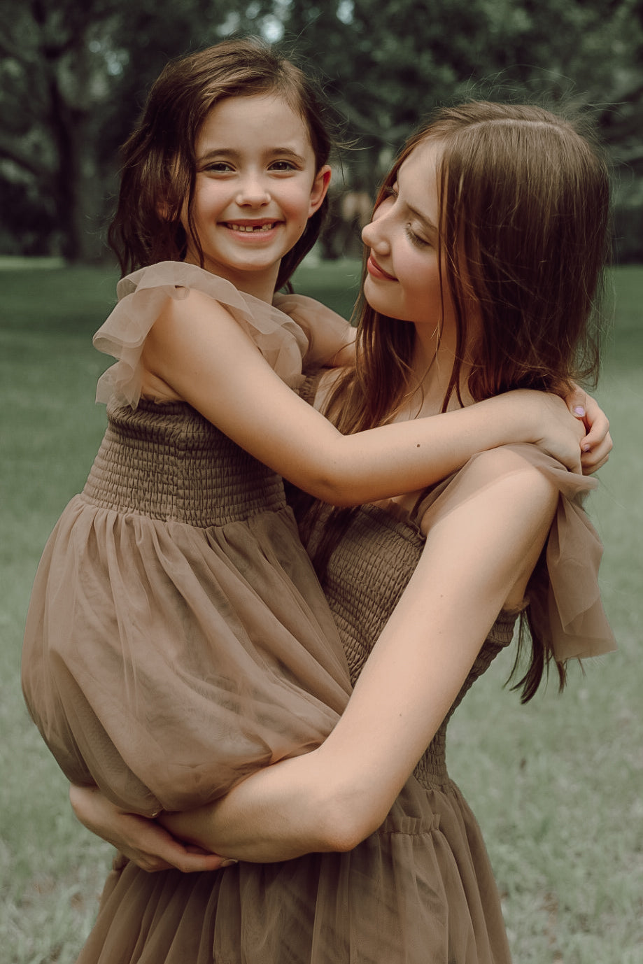 SS Women's Dress Women's Marabella Dress (mocha tulle)