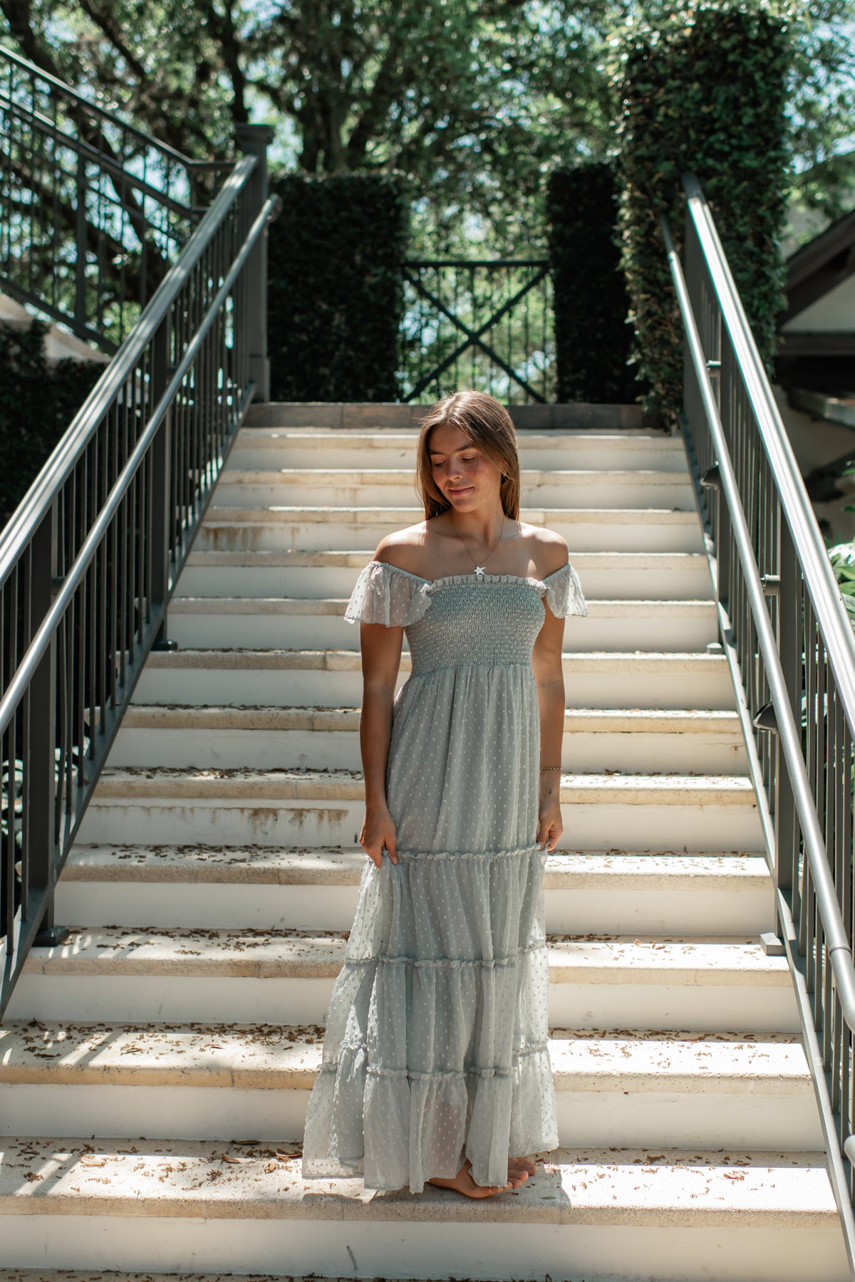 SS Women's Dress Women's Marabella Dress (sage swiss dot)