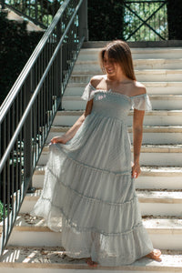 SS Women's Dress Women's Marabella Dress (sage swiss dot)